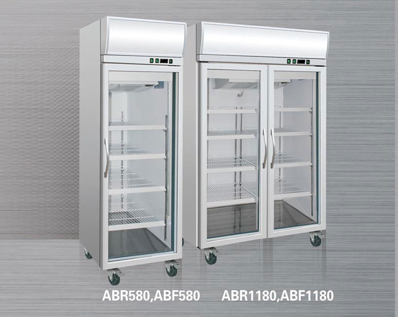 機(jī)組上置風(fēng)冷冷凍冷藏展示柜系列