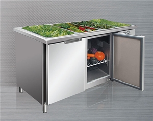 國際臺(tái)面全尺寸開孔披薩臺(tái)