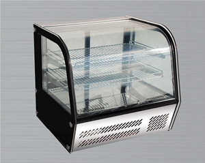 圓弧玻璃臺(tái)式冷藏保溫展示柜系列